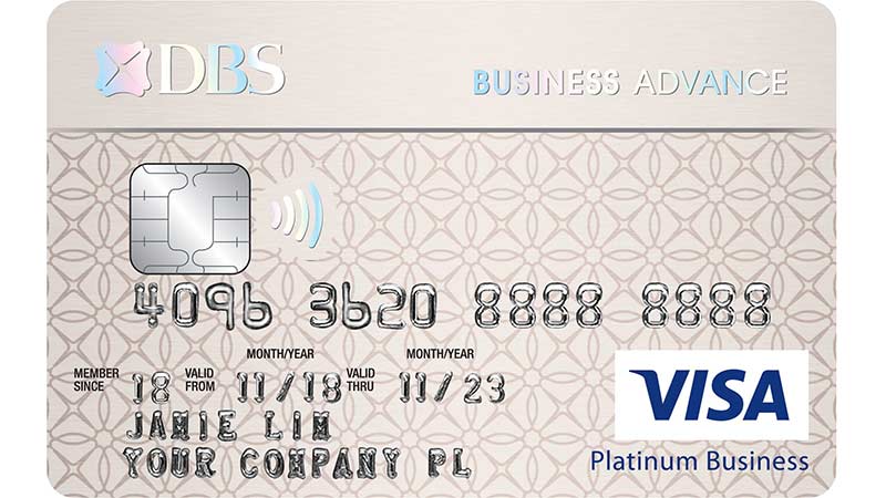 DBS Visa Business Advance Debit Card