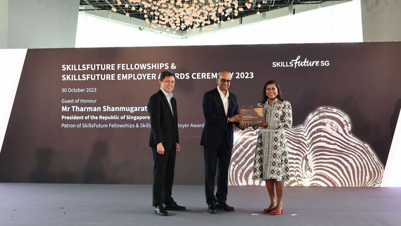 SkillsFuture SG Employer Award (GOLD) 2023